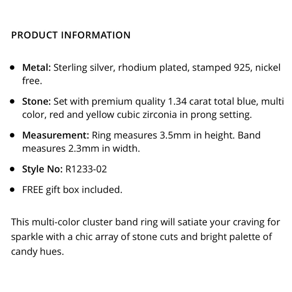 Berricle Stackable Ring Size 9 - image 6